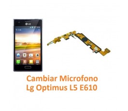 Cambiar Micrófono Lg Optimus L5 E610 - Imagen 1