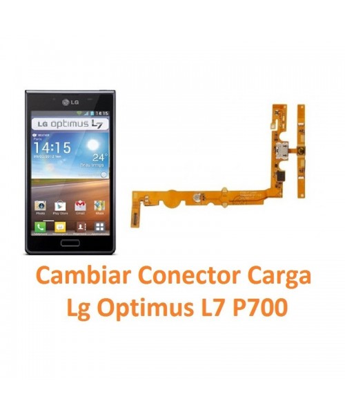 Cambiar Conector Carga Lg Optimus L7 P700 - Imagen 1