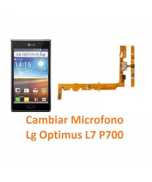 Cambiar Micrófono Lg Optimus L7 P700 - Imagen 1