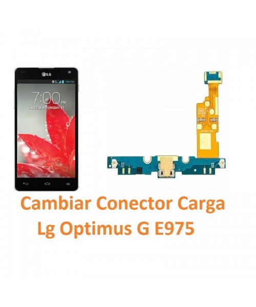 Cambiar Conector Carga Lg Optimus G E975 - Imagen 1