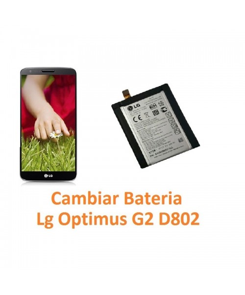Cambiar Batería Lg Optimus G2 D802 - Imagen 1