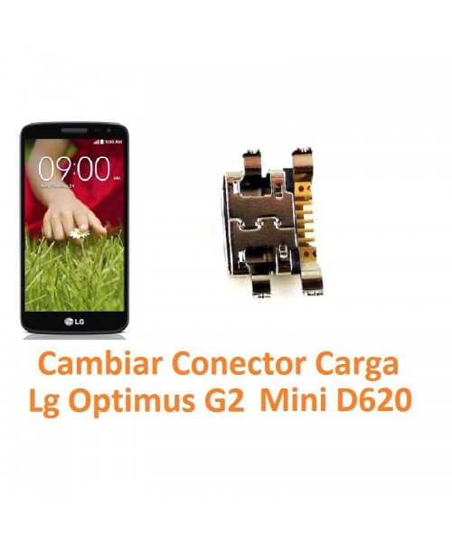 Cambiar Conector Carga Lg Optimus G2 Mini D620 - Imagen 1