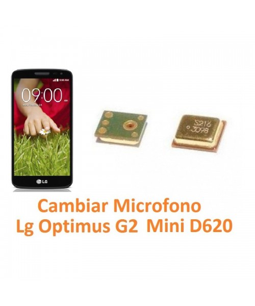 Cambiar Micrófono Lg Optimus G2 Mini D620 - Imagen 1