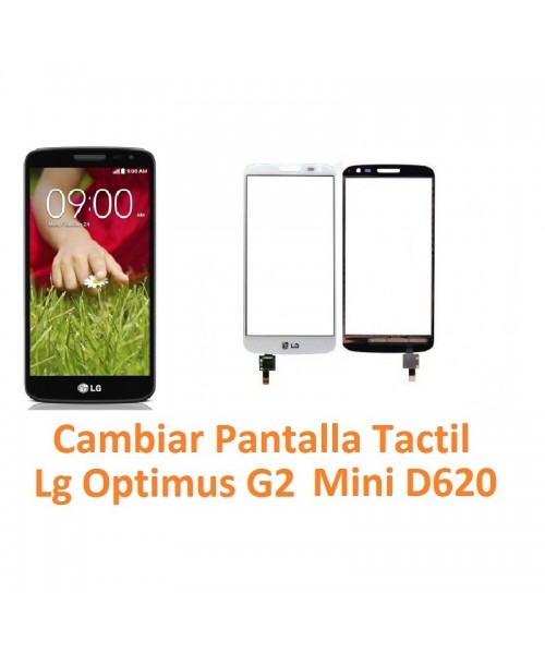 Cambiar Pantalla Táctil Lg Optimus G2 Mini D620 - Imagen 1