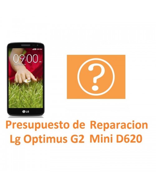 Presupuesto de Reparación Lg Optimus G2 Mini D620 - Imagen 1