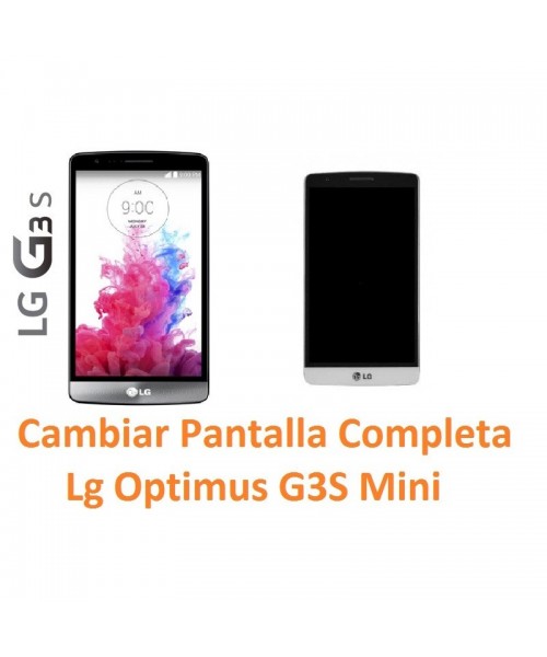 Cambiar Pantalla Lcd Lg Optimus G3S Mini D722 - Imagen 1