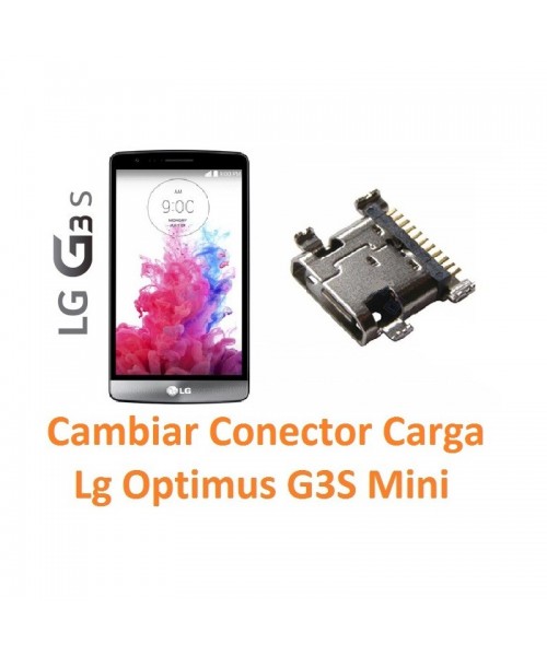 Cambiar Conector Carga Lg Optimus G3s Mini D722 - Imagen 1