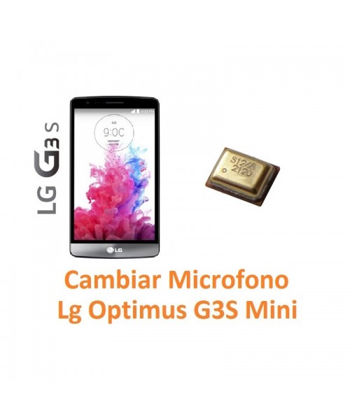 Cambiar Micrófono Lg Optimus G3s Mini D722 - Imagen 1