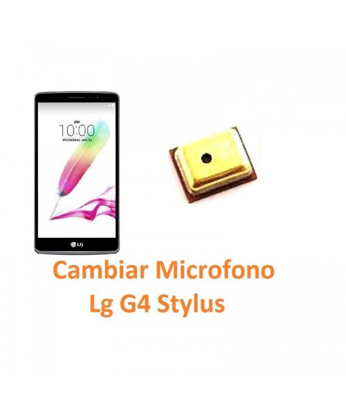 Cambiar Micrófono Lg G4 Stylus H635 - Imagen 1