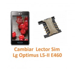 Cambiar Lector Tarjeta Sim Lg Optimus L5-II E460 - Imagen 1