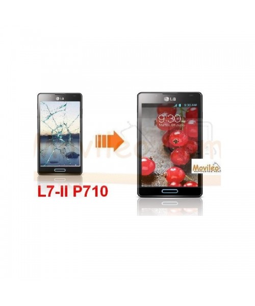 Cambiar Pantalla Tactil (cristal) LG Optimus L7-II P710 - Imagen 1
