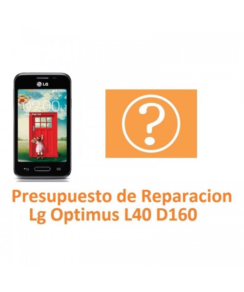 Reparar Lg Optimus L40 D160 - Imagen 1