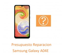 Presupuesto Reparacion...