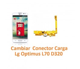 Cambiar Conector Carga Lg Optimus L70 D320 - Imagen 1