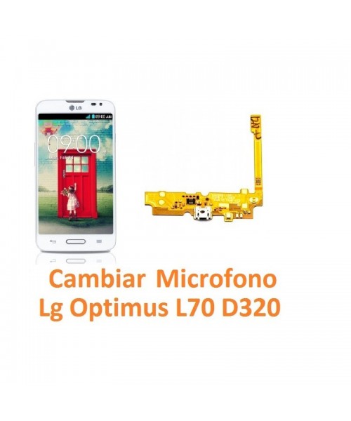 Cambiar Micrófono Lg Optimus L70 D320 - Imagen 1