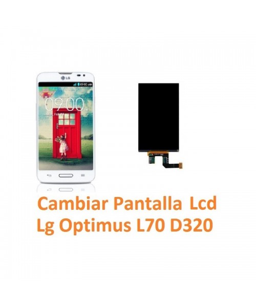 Cambiar Pantalla Lcd Lg Optimus L70 D320 - Imagen 1