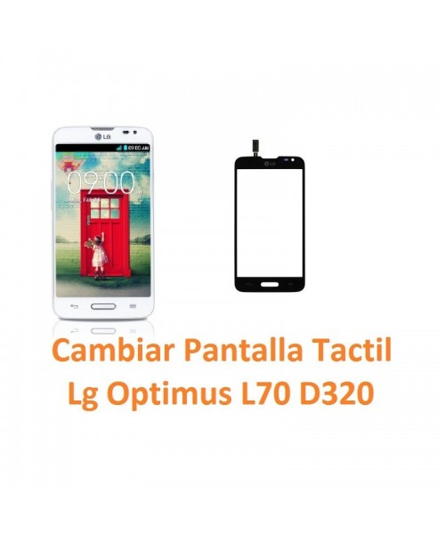 Cambiar Pantalla Táctil Lg Optimus L70 D320 - Imagen 1