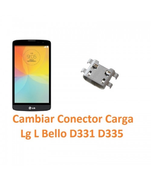 Cambiar Conector Carga Lg L Bello D331 D335 - Imagen 1