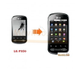 CAMBIAR PANTALLA LCD LG P350 - Imagen 1