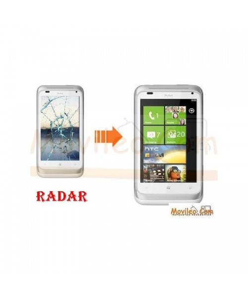 CAMBIAR PANTALLA TACTIL HTC RADAR C110E - Imagen 1
