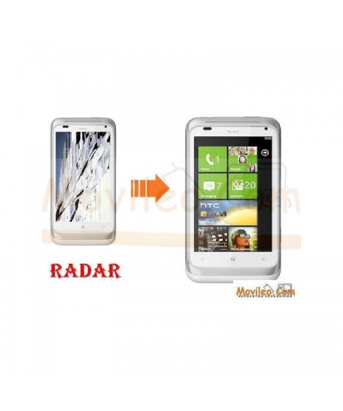 CAMBIAR PANTALLA LCD HTC RADAR C110E - Imagen 1