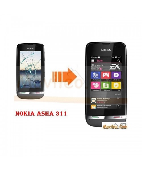 CAMBIAR PANTALLA TACTIL NOKIA ASHA 311 - Imagen 1