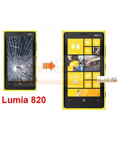 Cambiar Pantalla Completa  (lcd+tactil) Nokia Lumia 820 - Imagen 1