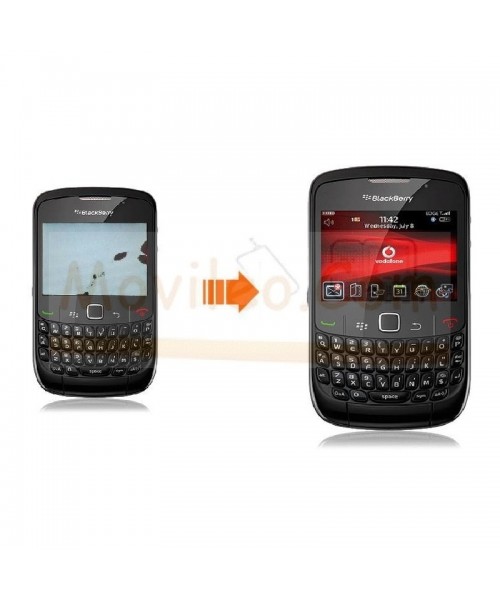 Cambiar Pantalla LCD BlackBerry Curve 8520/9300 - Imagen 1