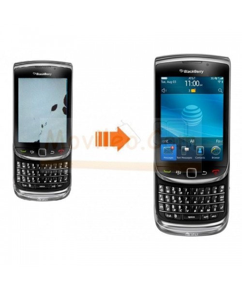 CAMBIAR PANTALLA LCD BLACKBERRY TORCH 9800 - Imagen 1