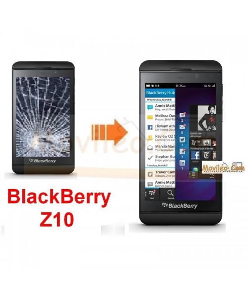 Cambiar Pantalla Completa de BlackBerry Z10 - Imagen 1