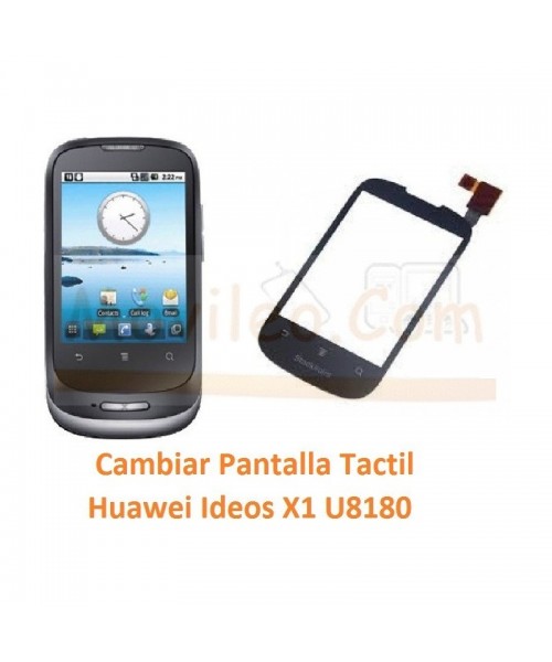Cambiar Pantalla Tactil Huawei Ideos X1 U8180 - Imagen 1
