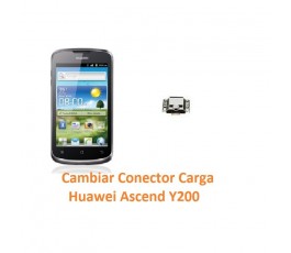 Cambiar Conector Carga Huawei Ascend Y200 - Imagen 1