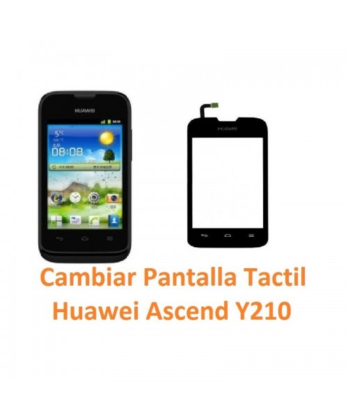 Cambiar Pantalla Táctil Cristal Huawei Ascend Y210 - Imagen 1