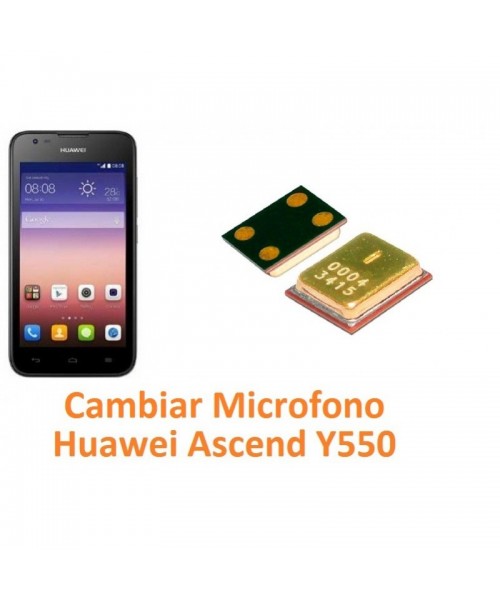 Cambiar Micrófono Huawei Ascend Y550 - Imagen 1
