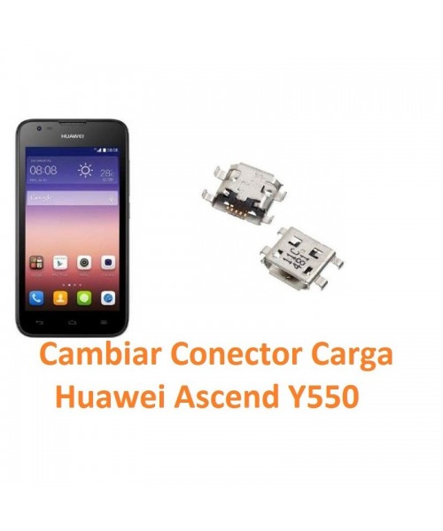 Cambiar Conector Carga Huawei Ascend Y550 - Imagen 1