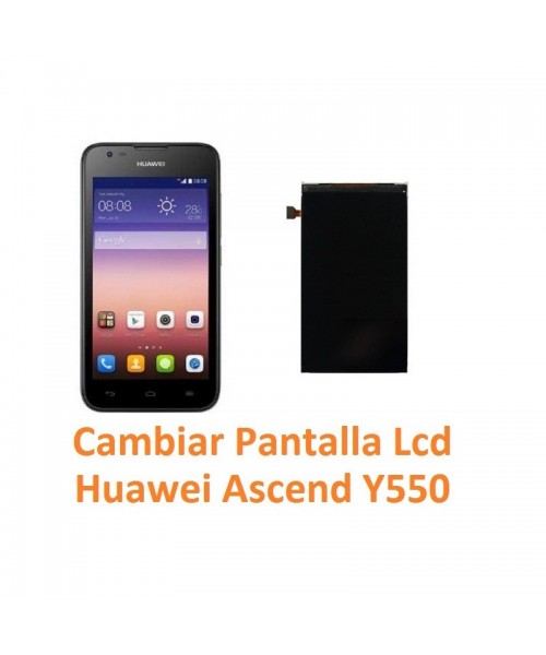 Cambiar Pantalla Lcd Huawei Ascend Y550 - Imagen 1
