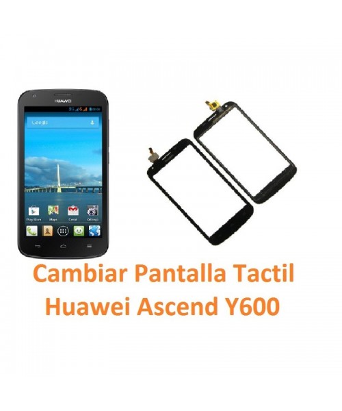 Cambiar Pantalla Táctil Cristal Huawei Ascend Y600 - Imagen 1