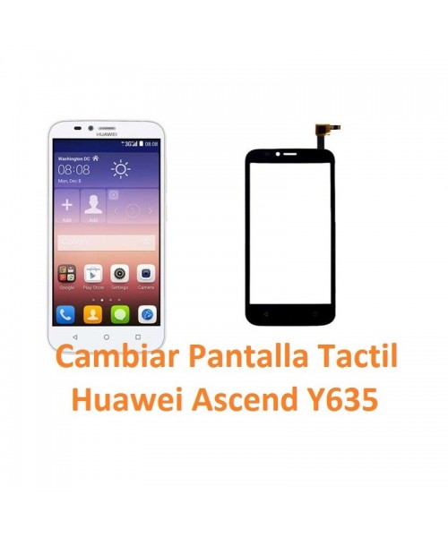 Cambiar Pantalla Táctil Cristal Huawei Ascecnd Y625 - Imagen 1