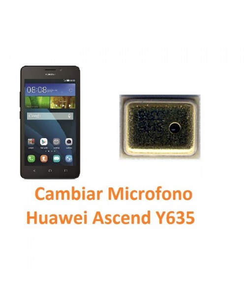 Cambiar Micrófono Huawei Ascend Y635 - Imagen 1