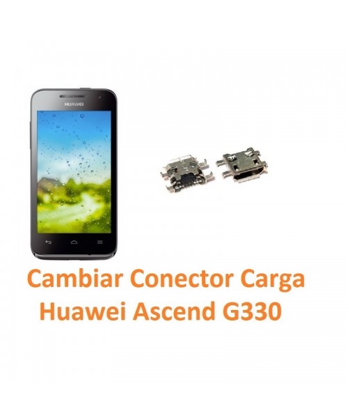 Cambiar Conector Carga Huawei Ascend G330 - Imagen 1