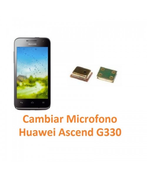 Cambiar Micrófono Huawei Ascend G330 - Imagen 1