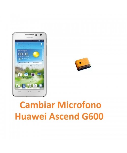 Cambiar Micrófono Huawei Ascend G600 - Imagen 1