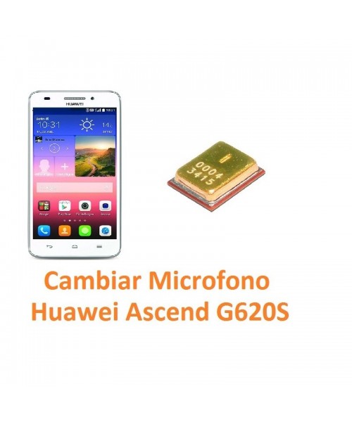 Cambiar Microfono Huawei Ascend G620S - Imagen 1