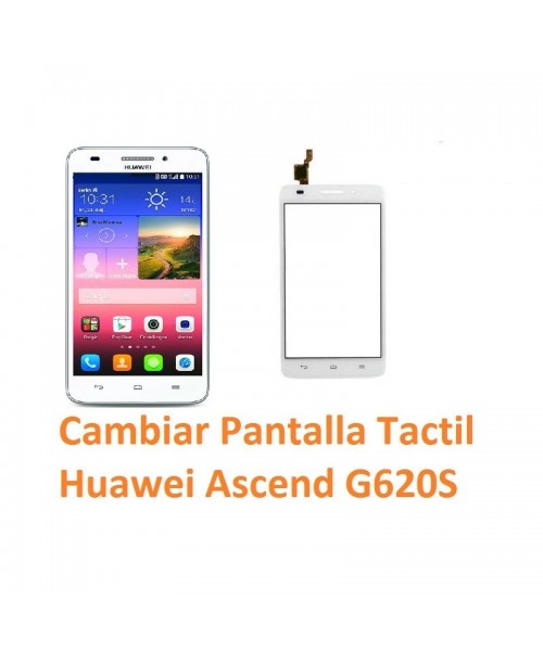 Cambiar Pantalla Táctil Cristal Huawei Ascend G620S - Imagen 1