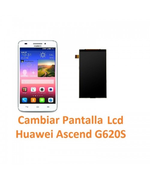 Cambiar Pantalla Lcd Huawei Ascend G620S - Imagen 1