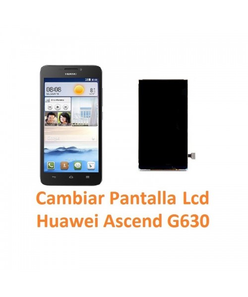 Cambiar Pantalla Lcd Huawei Ascend G630 - Imagen 1