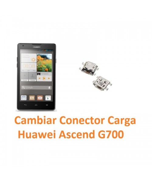Cambiar Conector Carga Huawei Ascend G700 - Imagen 1