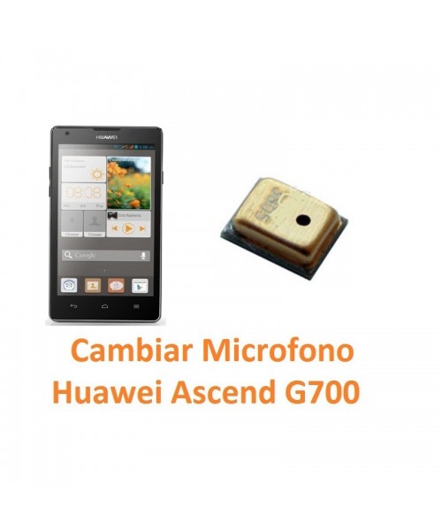 Cambiar Micrófono Huawei Ascend G700 - Imagen 1