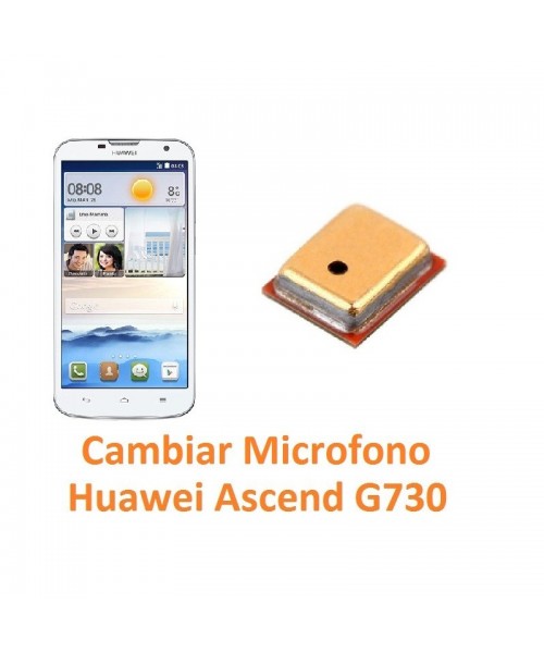 Cambiar Micrófono Huawei Ascend G730 - Imagen 1
