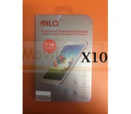 Lote 10 Protectores Cristal Templado Milo de 2.5D para Huawei Ascend G730 - Imagen 1